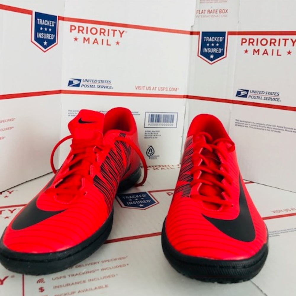 Nike MercurialX Vortex Cleats 831970 616 Sz 11